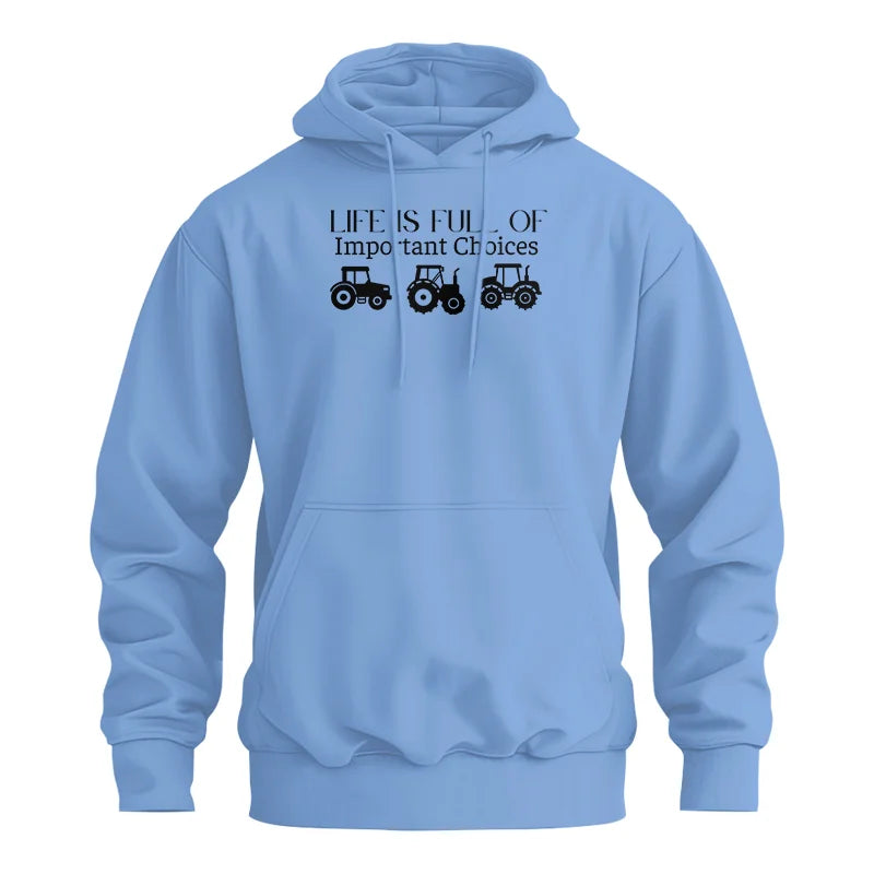 Image of Life Is Full Of Important Choices 23 - Unisex Heavy Blend™ Hooded Sweatshirt