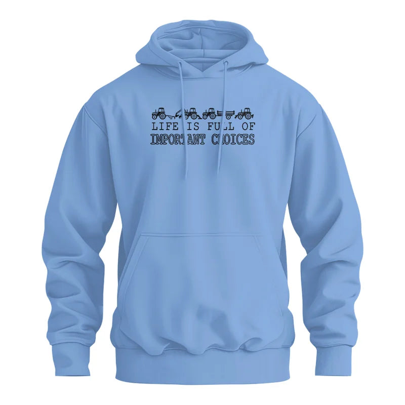 Image of Life Is Full Of Important Choices 29 - Unisex Heavy Blend™ Hooded Sweatshirt