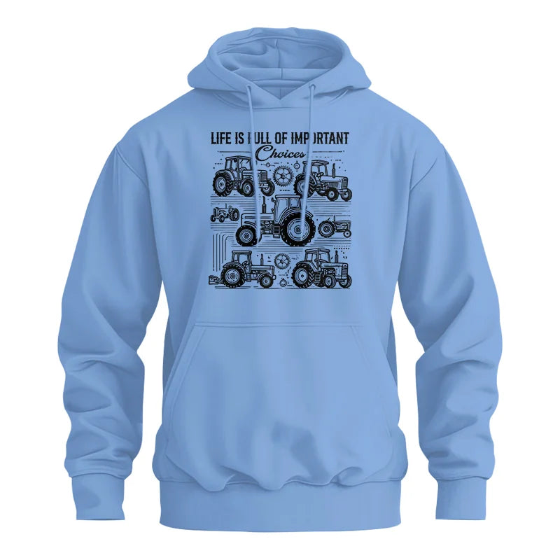 Image of Life Is Full Of Important Choices - Unisex Heavy Blend™ Hooded Sweatshirt