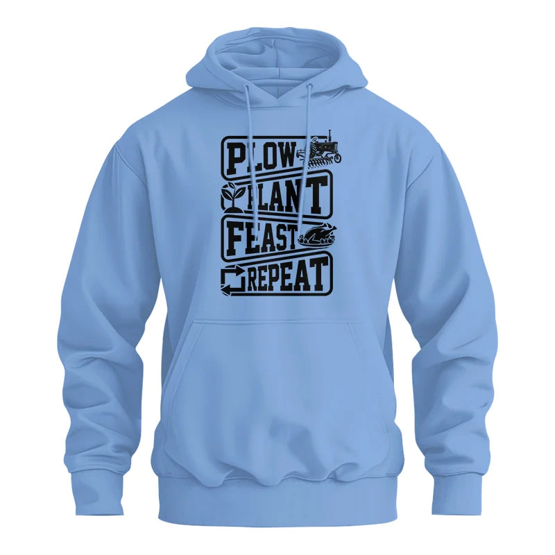 Plow Plant Feast Repeat 1 - Unisex Heavy Blend™ Hooded Sweatshirt