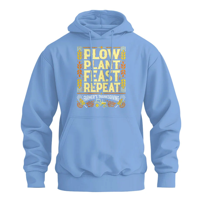 Plow Plant Feast Repeat - Unisex Heavy Blend™ Hooded Sweatshirt