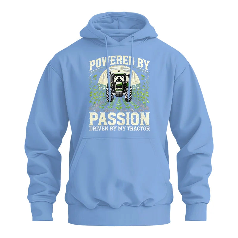 Powered By Passion Driven By My Tractor 3 - Unisex Heavy Blend™ Hooded Sweatshirt