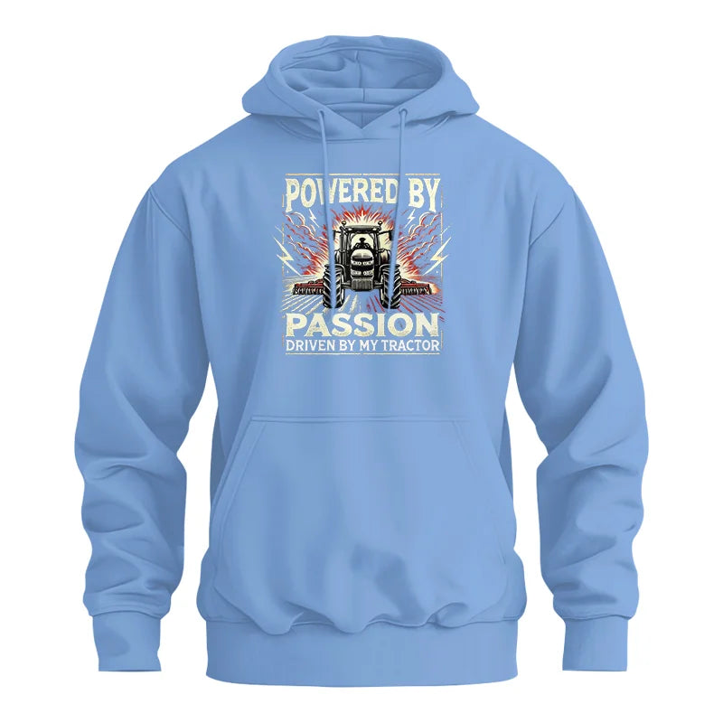 Powered By Passion Driven By My Tractor 4 - Unisex Heavy Blend™ Hooded Sweatshirt