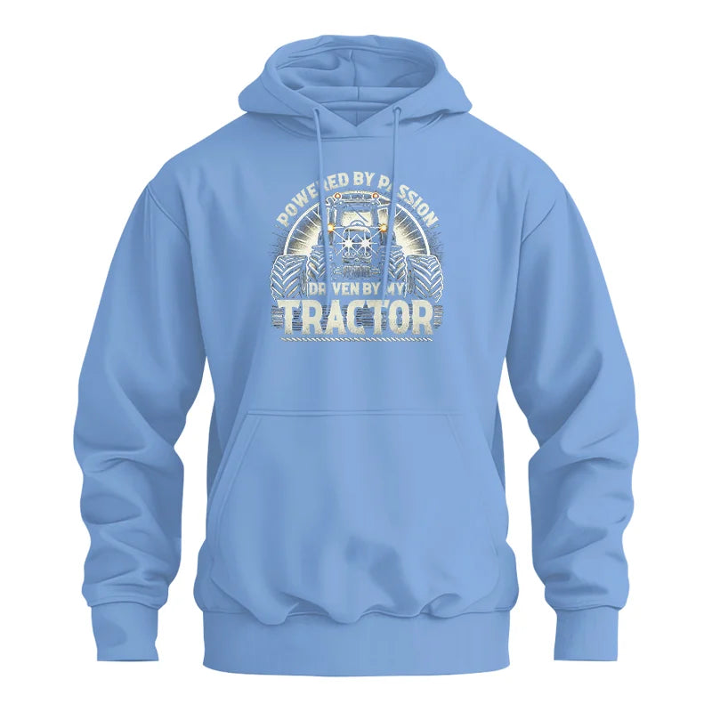 Powered By Passion Driven By My Tractor 6 - Unisex Heavy Blend™ Hooded Sweatshirt