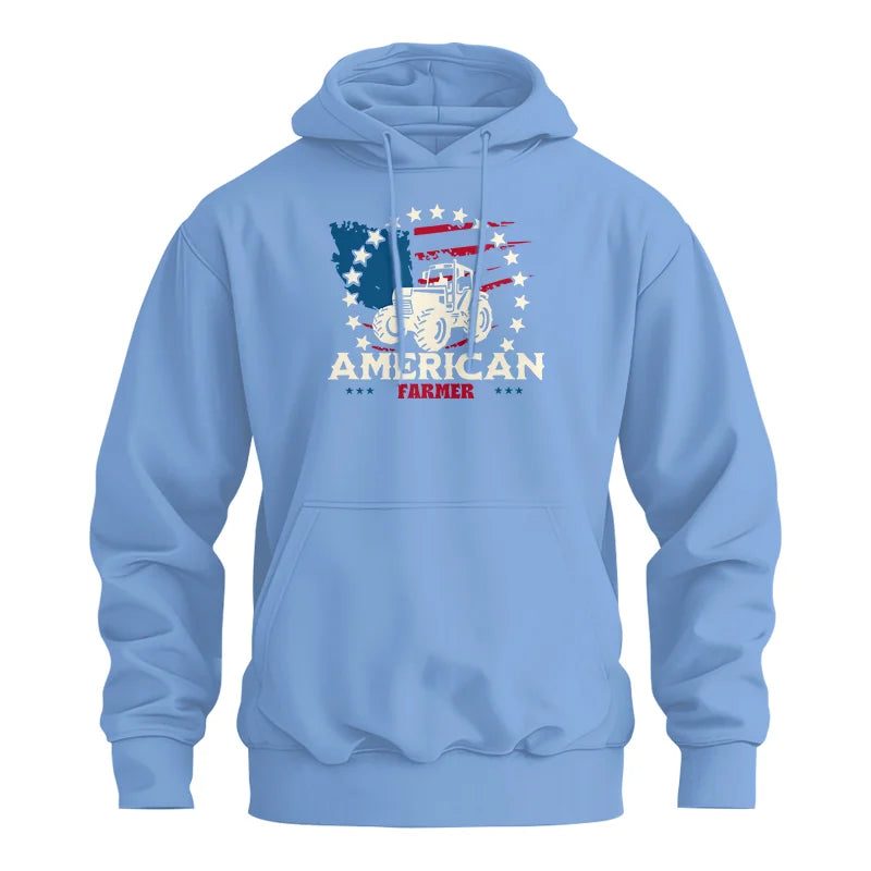 Proud To Be An American Farmer Citizen Veteran - Unisex Heavy Blend™ Hooded Sweatshirt