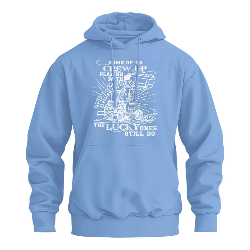 Image of Some Of Us Grew Up Playing With Tractors 1 - Unisex Heavy Blend™ Hooded Sweatshirt