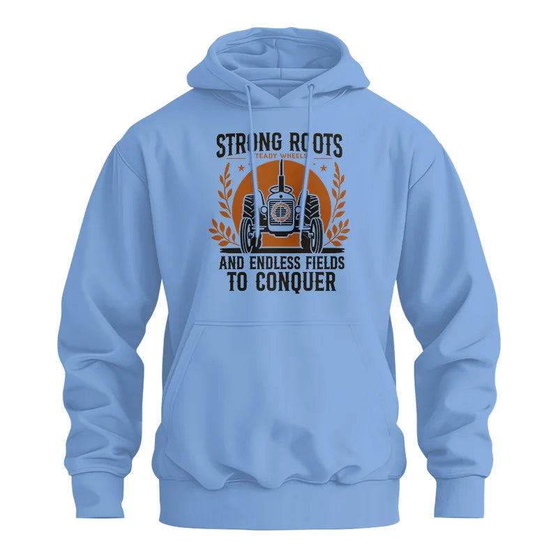 Thanksgiving Farmer Endless Fields To Conquer 4 - Unisex Heavy Blend™ Hooded Sweatshirt