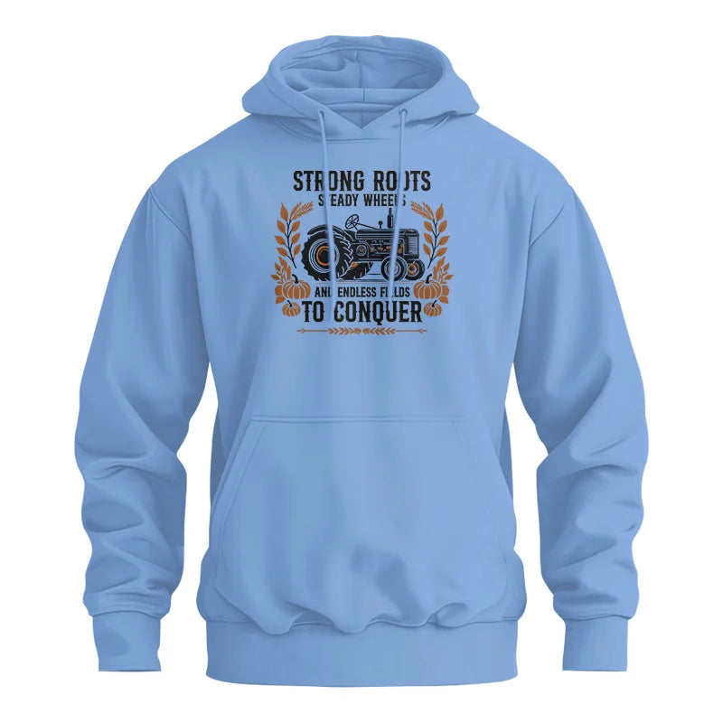 Thanksgiving Farmer Endless Fields To Conquer 5 - Unisex Heavy Blend™ Hooded Sweatshirt