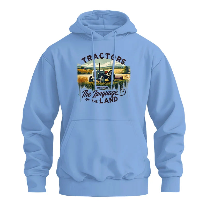 Tractors Whisper The Language Of The Land 2 - Unisex Heavy Blend™ Hooded Sweatshirt