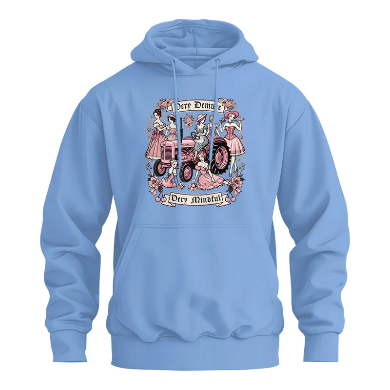 Very Demure Very Mindful Tractor - Unisex Heavy Blend™ Hooded Sweatshirt