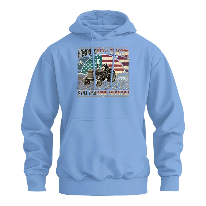 Veteran Farmer Honor Duty And A Tractor 1 - Unisex Heavy Blend™ Hooded Sweatshirt