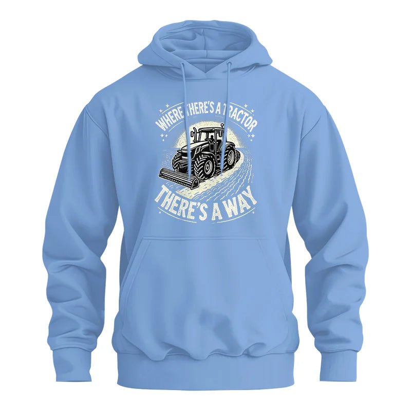 Where There's A Tractor There's A Way 1 - Unisex Heavy Blend™ Hooded Sweatshirt