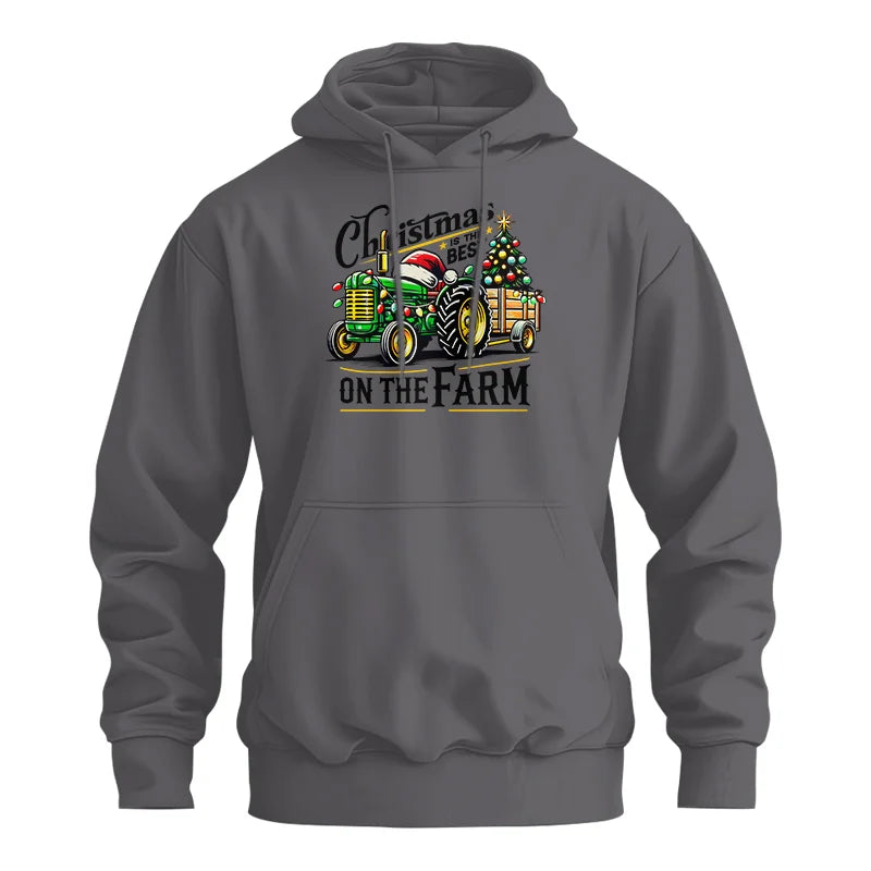 Image of Christmas Is The Best On The Farm 3 - Unisex Heavy Blend™ Hooded Sweatshirt