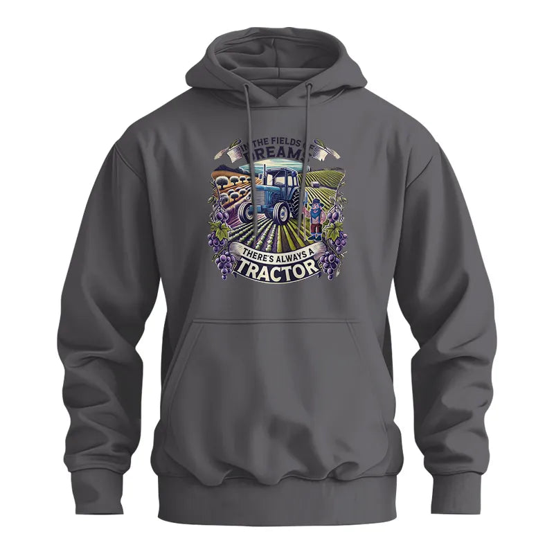 In The Fields Of Dreams There's Always A Tractor 1 - Unisex Heavy Blend™ Hooded Sweatshirt