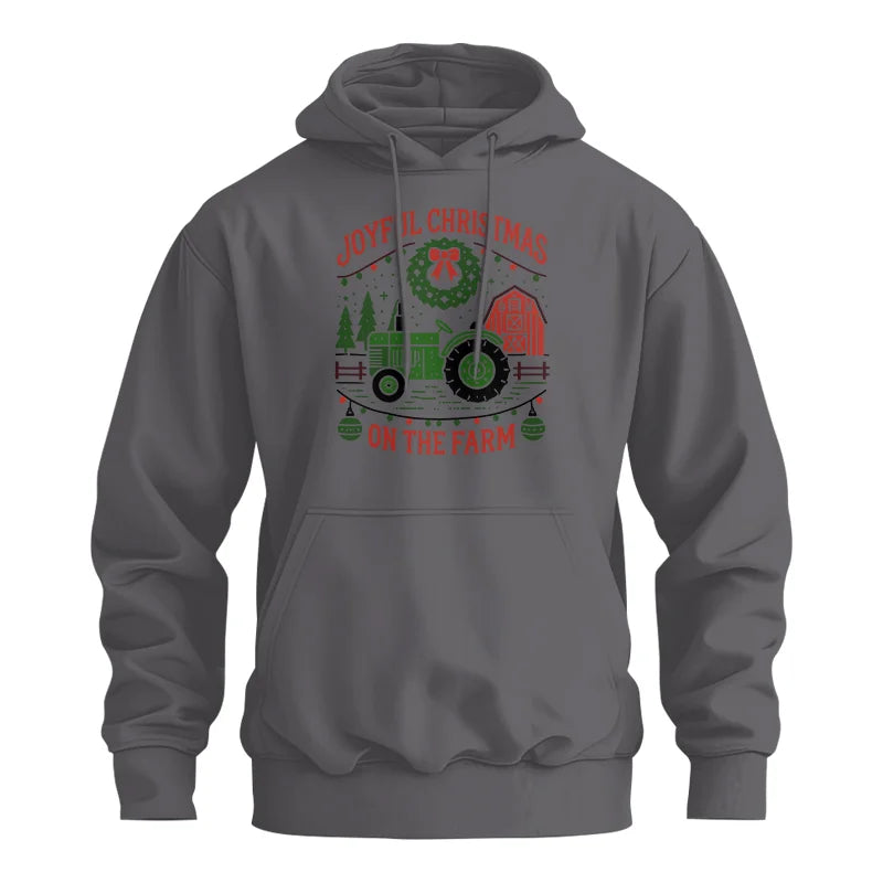 Joyful Christmas On The Farm 3 - Unisex Heavy Blend™ Hooded Sweatshirt