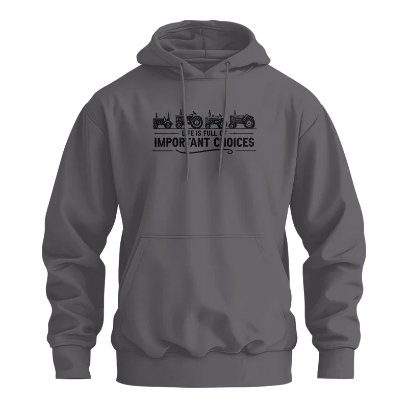 Image of Life Is Full Of Important Choices 12 - Unisex Heavy Blend™ Hooded Sweatshirt