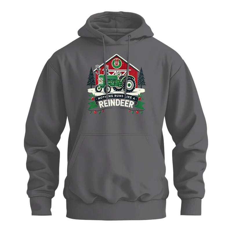 Nothing Runs Like A Reindeer 2 - Unisex Heavy Blend™ Hooded Sweatshirt