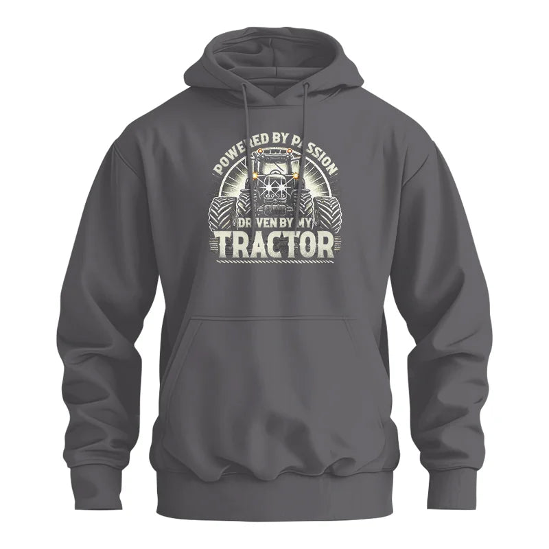 Image of Powered By Passion Driven By My Tractor 6 - Unisex Heavy Blend™ Hooded Sweatshirt