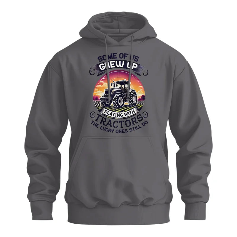 Some Of Us Grew Up Playing With Tractors 4 - Unisex Heavy Blend™ Hooded Sweatshirt