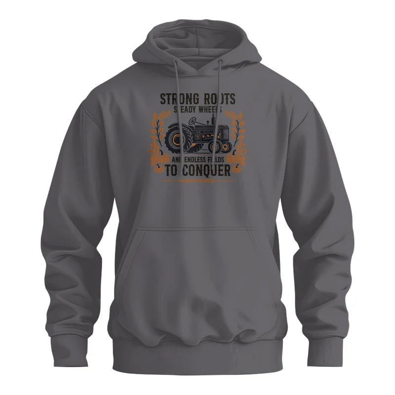 Thanksgiving Farmer Endless Fields To Conquer 5 - Unisex Heavy Blend™ Hooded Sweatshirt