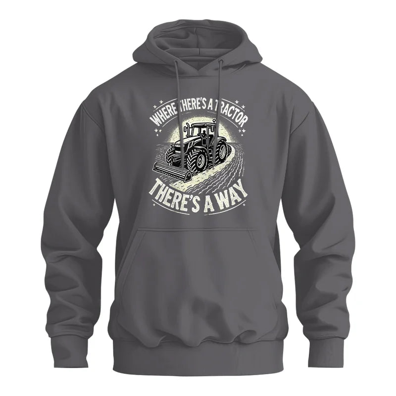 Where There's A Tractor There's A Way 1 - Unisex Heavy Blend™ Hooded Sweatshirt