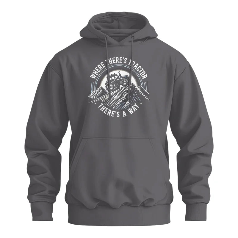 Image of Where There's A Tractor There's A Way 4 - Unisex Heavy Blend™ Hooded Sweatshirt