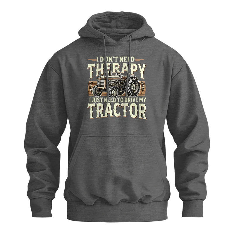 Image of Don't Need Therapy Need To Drive My Tractor - Unisex Heavy Blend™ Hooded Sweatshirt