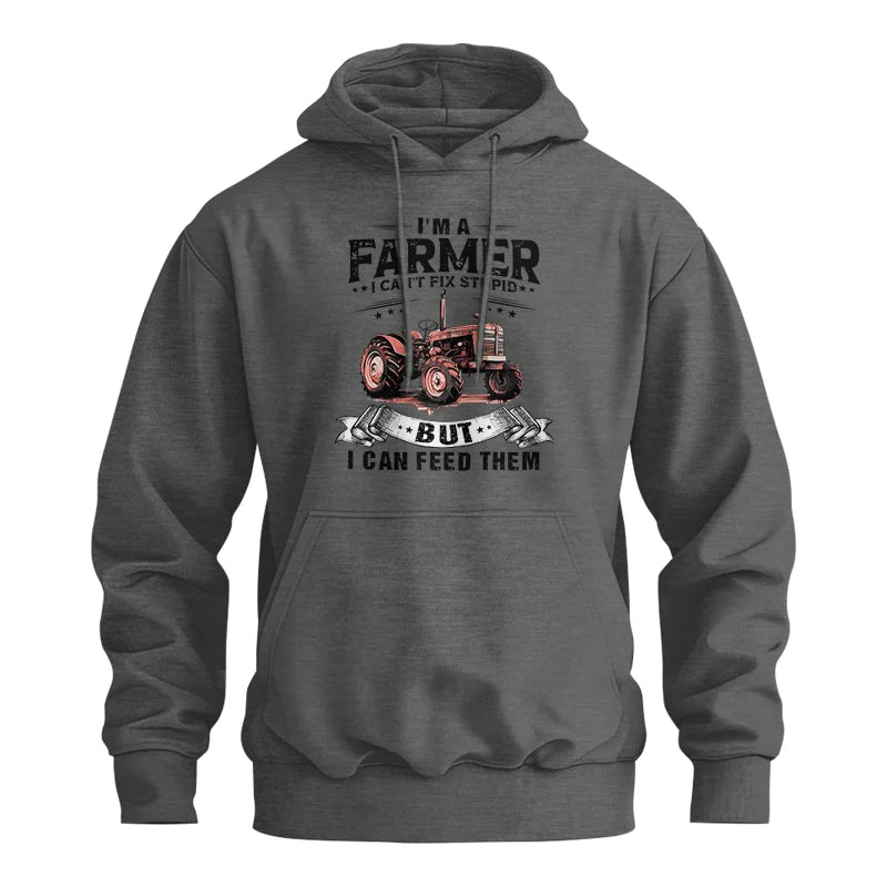 Image of Farmer Can't Fix Stupid - Unisex Heavy Blend™ Hooded Sweatshirt