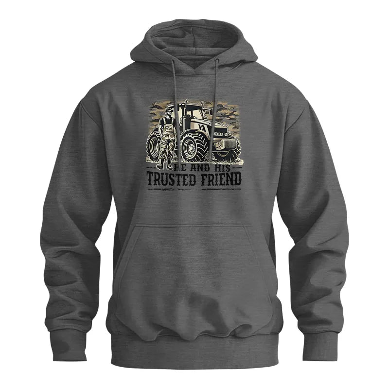 He and His Trusted Friend - Unisex Heavy Blend™ Hooded Sweatshirt