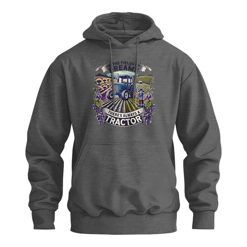 In The Fields Of Dreams There's Always A Tractor 1 - Unisex Heavy Blend™ Hooded Sweatshirt