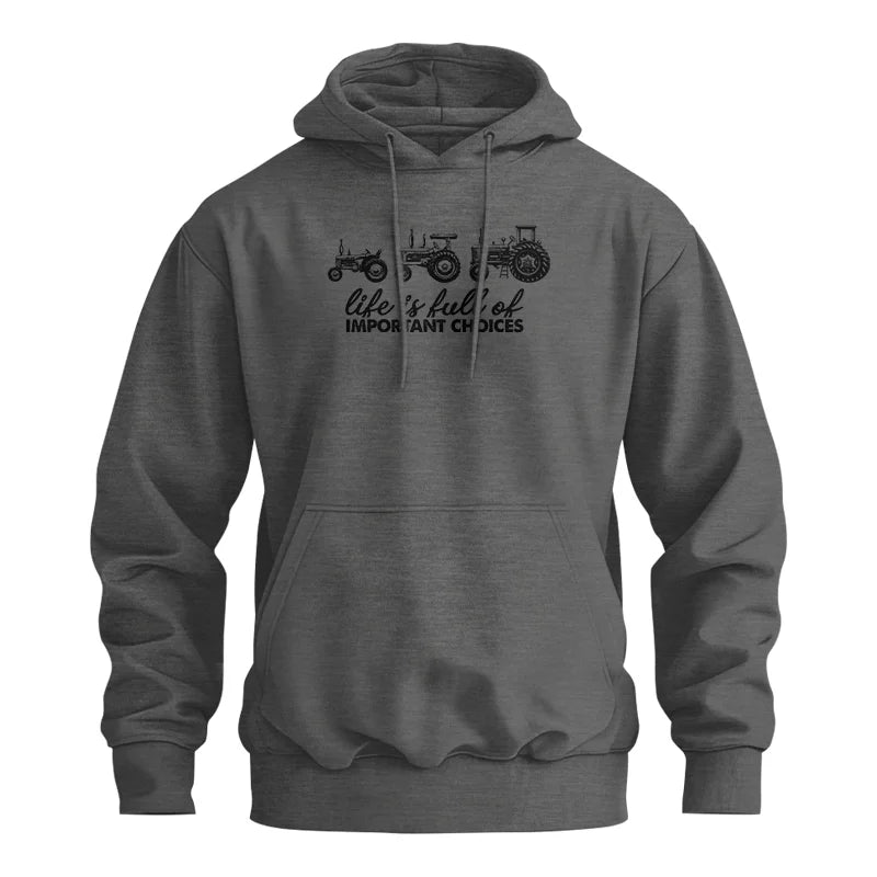 Image of Life Is Full Of Important Choices 10 - Unisex Heavy Blend™ Hooded Sweatshirt