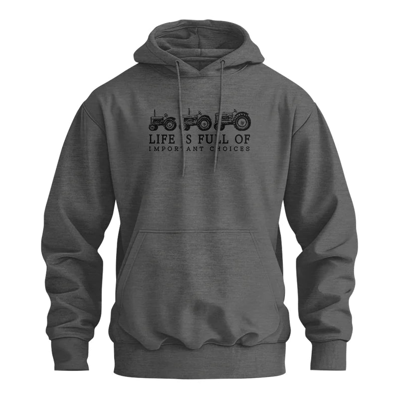 Image of Life Is Full Of Important Choices 13 - Unisex Heavy Blend™ Hooded Sweatshirt