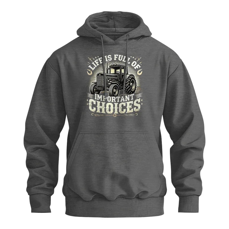 Image of Life Is Full Of Important Choices 5 - Unisex Heavy Blend™ Hooded Sweatshirt