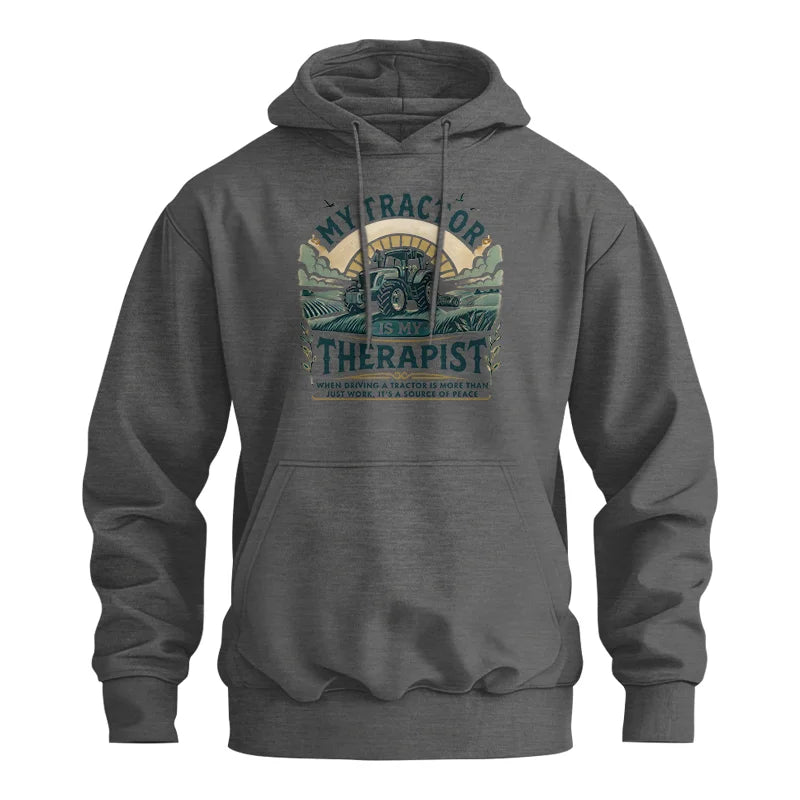 My Tractor Is My Therapist - Unisex Heavy Blend™ Hooded Sweatshirt