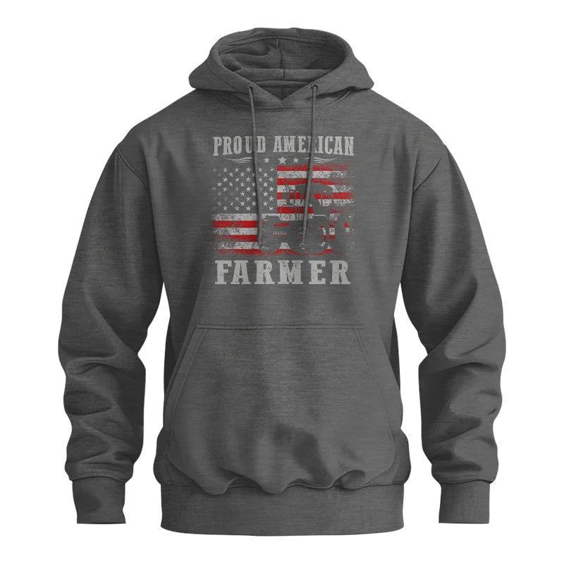 Image of Proud American Farmer - Unisex Heavy Blend™ Hooded Sweatshirt