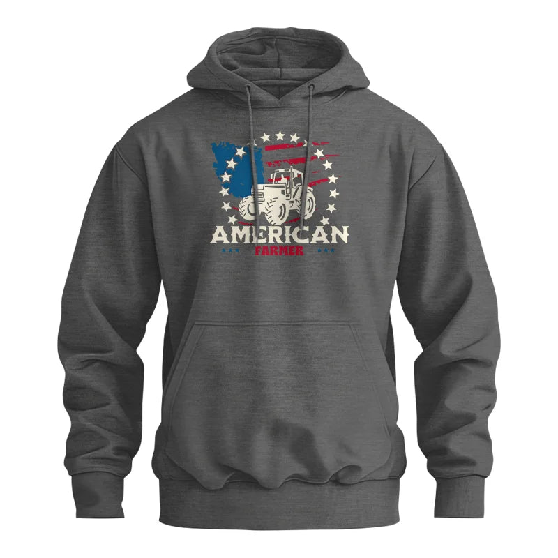 Proud To Be An American Farmer Citizen Veteran - Unisex Heavy Blend™ Hooded Sweatshirt