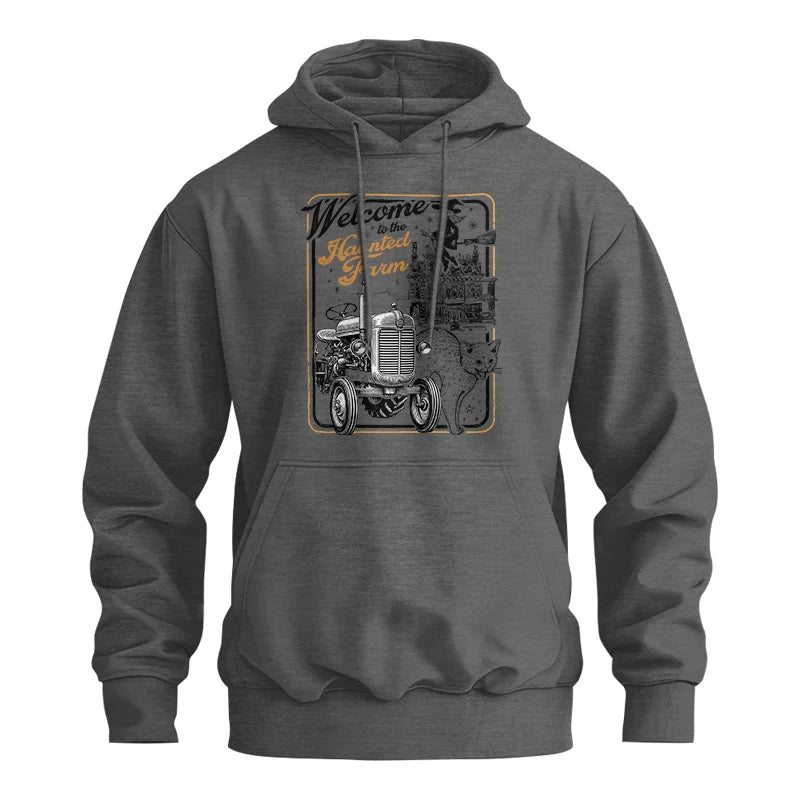 Image of Welcome To The Haunted Farm 1 - Unisex Heavy Blend™ Hooded Sweatshirt