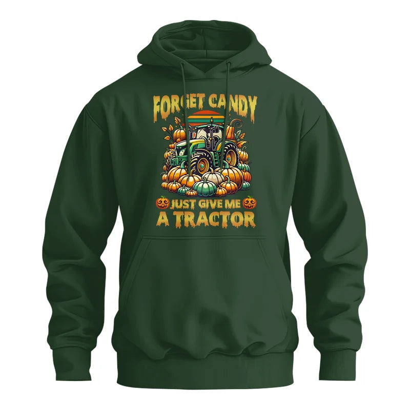 Forget Candy Just Give Me A Tractor - Unisex Heavy Blend™ Hooded Sweatshirt