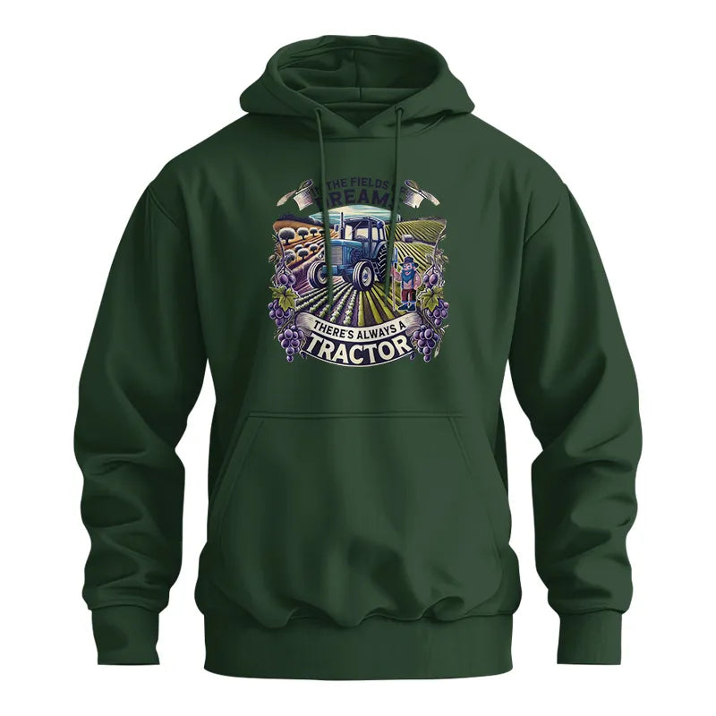 Image of In The Fields Of Dreams There's Always A Tractor 1 - Unisex Heavy Blend™ Hooded Sweatshirt