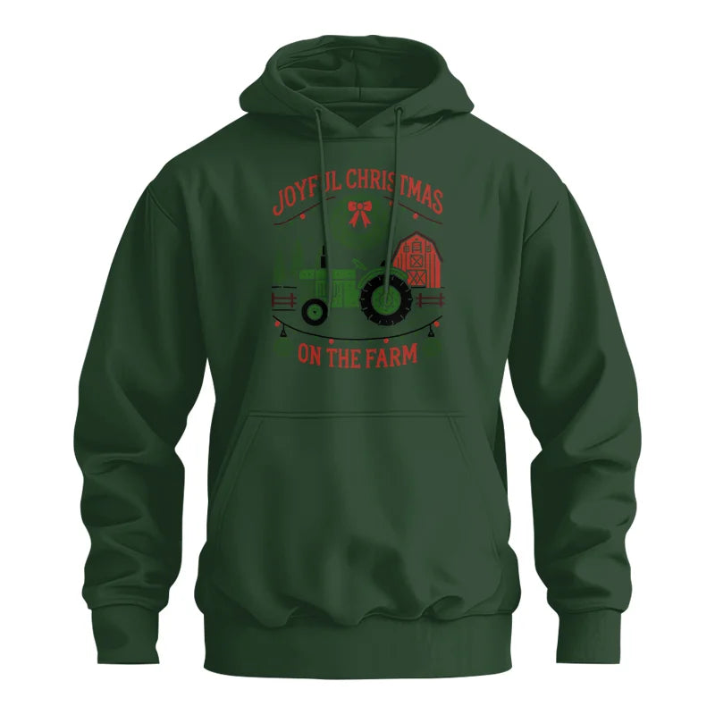 Joyful Christmas On The Farm 3 - Unisex Heavy Blend™ Hooded Sweatshirt