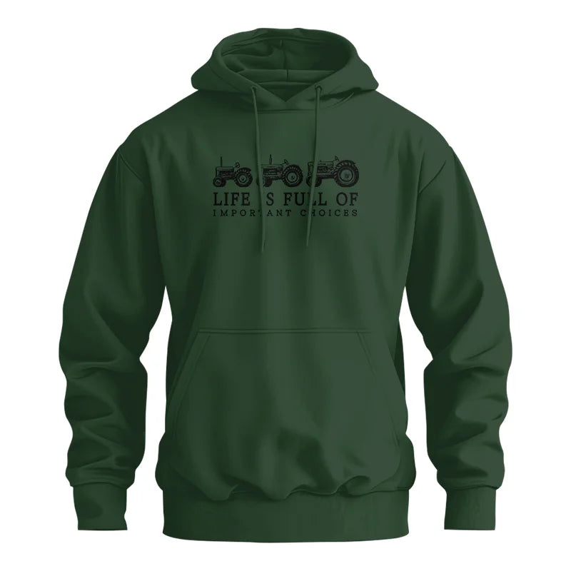 Image of Life Is Full Of Important Choices 13 - Unisex Heavy Blend™ Hooded Sweatshirt