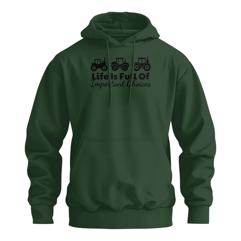 Image of Life Is Full Of Important Choices 19 - Unisex Heavy Blend™ Hooded Sweatshirt