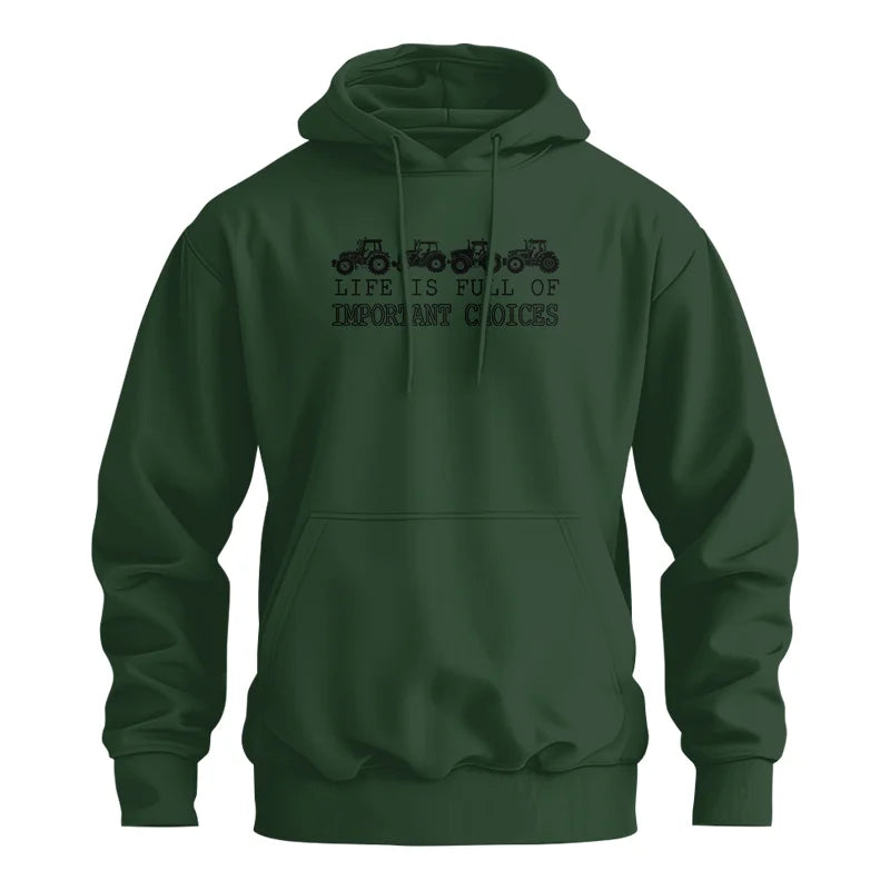 Image of Life Is Full Of Important Choices 9 - Unisex Heavy Blend™ Hooded Sweatshirt