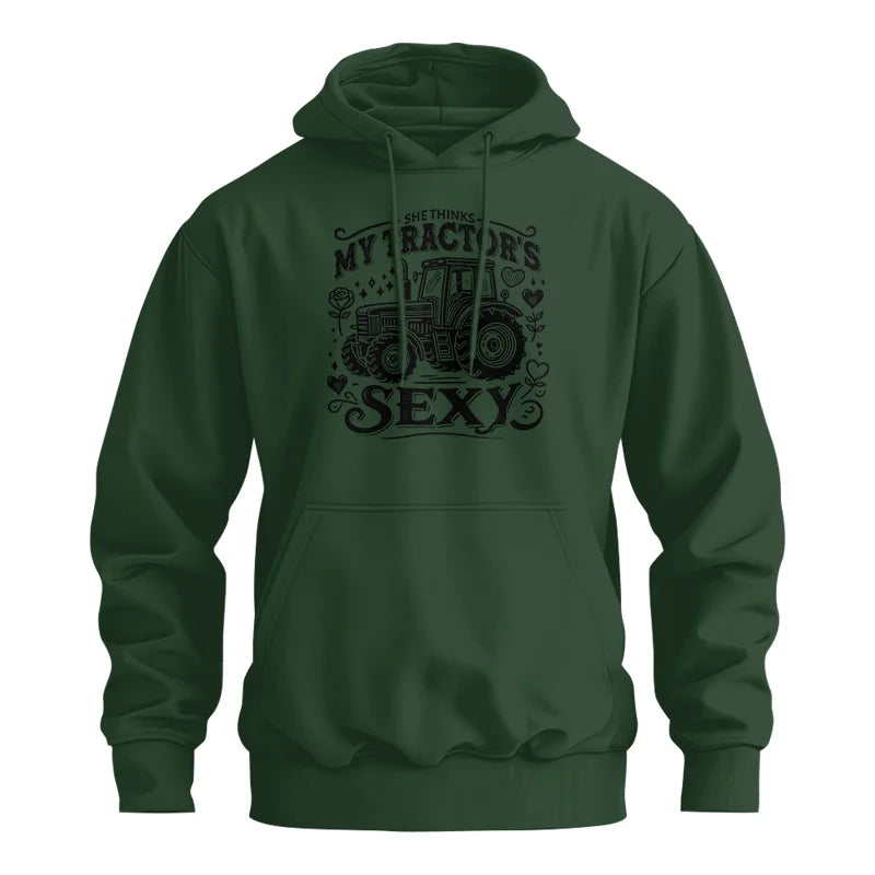 Image of She Thinks My Tractor's Sexy - Unisex Heavy Blend™ Hooded Sweatshirt