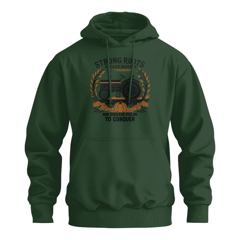 Thanksgiving Farmer Endless Fields To Conquer 3 - Unisex Heavy Blend™ Hooded Sweatshirt