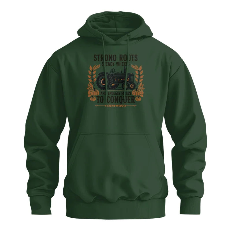 Thanksgiving Farmer Endless Fields To Conquer 5 - Unisex Heavy Blend™ Hooded Sweatshirt