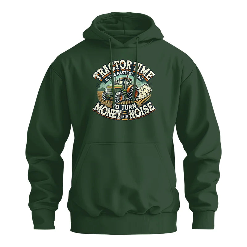 Image of Tractor Time To Turn Money Into Noise - Unisex Heavy Blend™ Hooded Sweatshirt