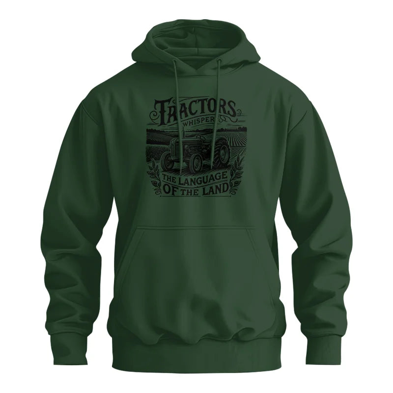 Tractors Whisper The Language Of The Land 1 - Unisex Heavy Blend™ Hooded Sweatshirt