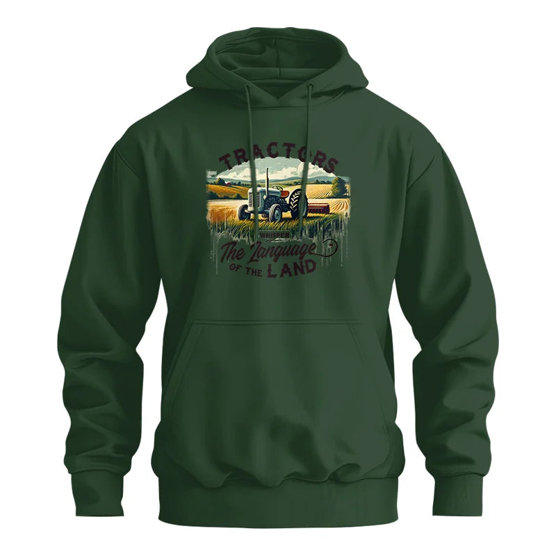 Tractors Whisper The Language Of The Land 2 - Unisex Heavy Blend™ Hooded Sweatshirt