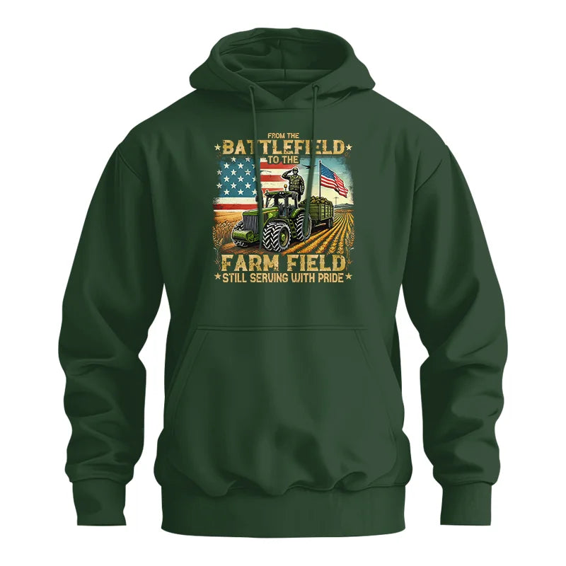 Veteran Farmer From The Battlefield To The Farm Field 2 - Unisex Heavy Blend™ Hooded Sweatshirt